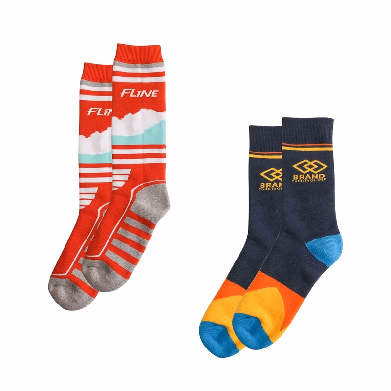 Crew Thermal Custom Pattern Socks