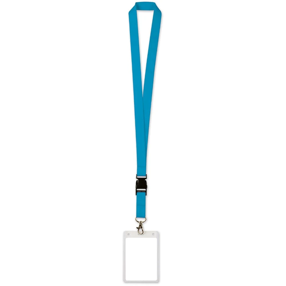 Lanyards with Card Holder - Blue 1