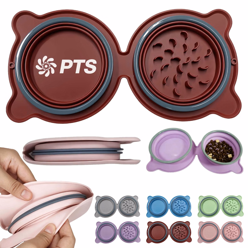 2 in 1 Folding Pet Bowl
