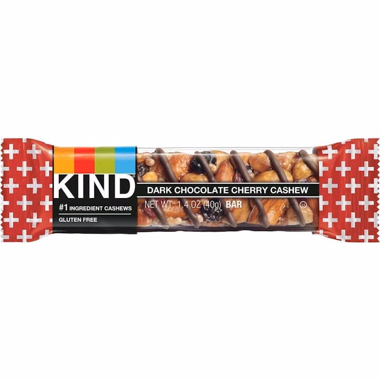 KIND Bars - Dark Chocolate Cherry Cashew 12 Bars
