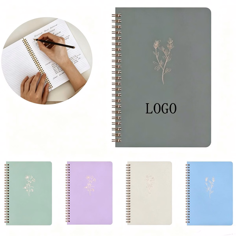Aesthetic Pocket Spiral Notebook for Women