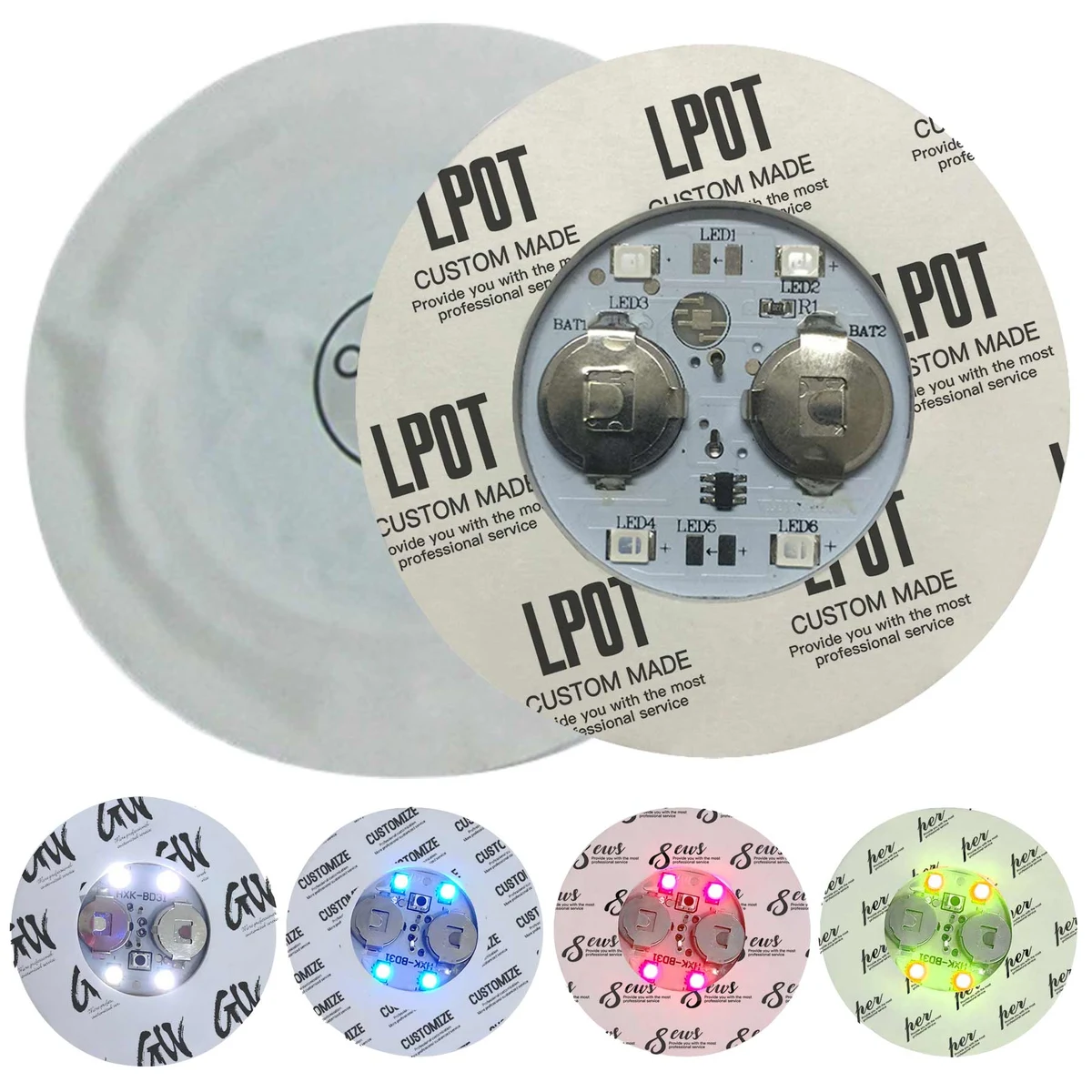 LED Light Up Bottle Glorifier 1