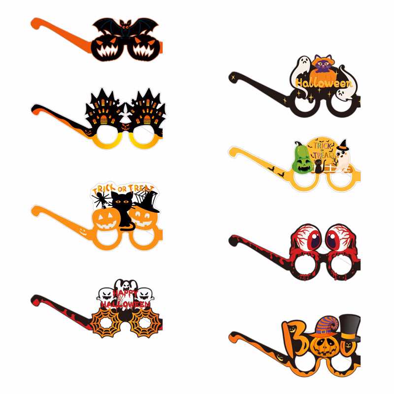 Halloween Paper Glasses