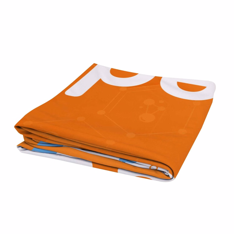 2'W x 72"H EuroFit™ Straight Wall Graphic Cover (Recycled Polyester Knit)