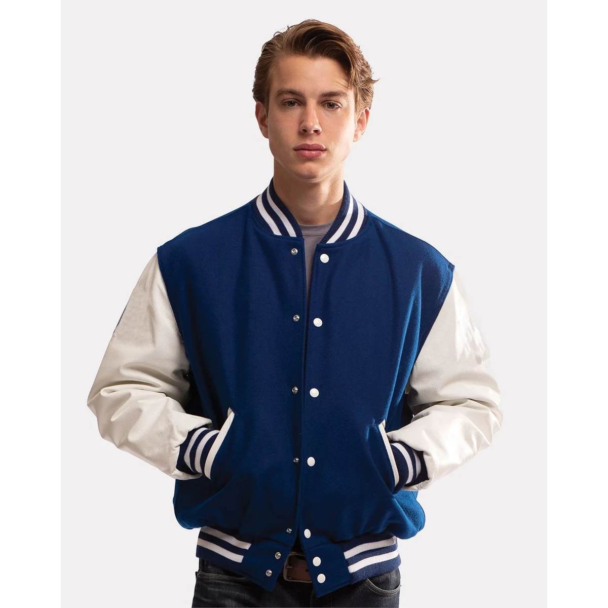 Men's Varsity Wool Jacket - 224183 1