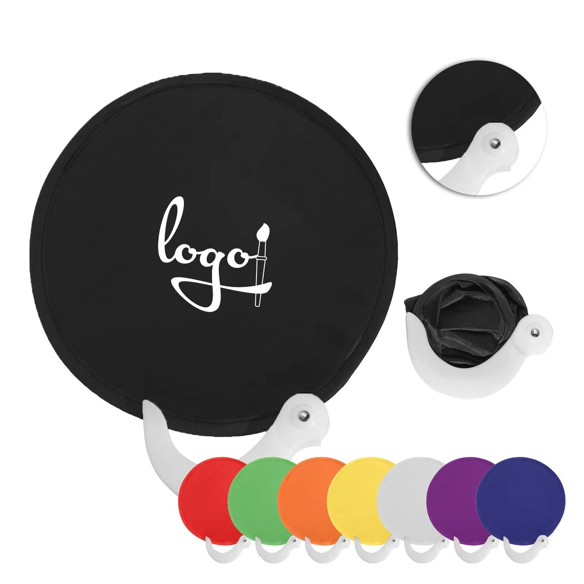 Round Folding Fan 1