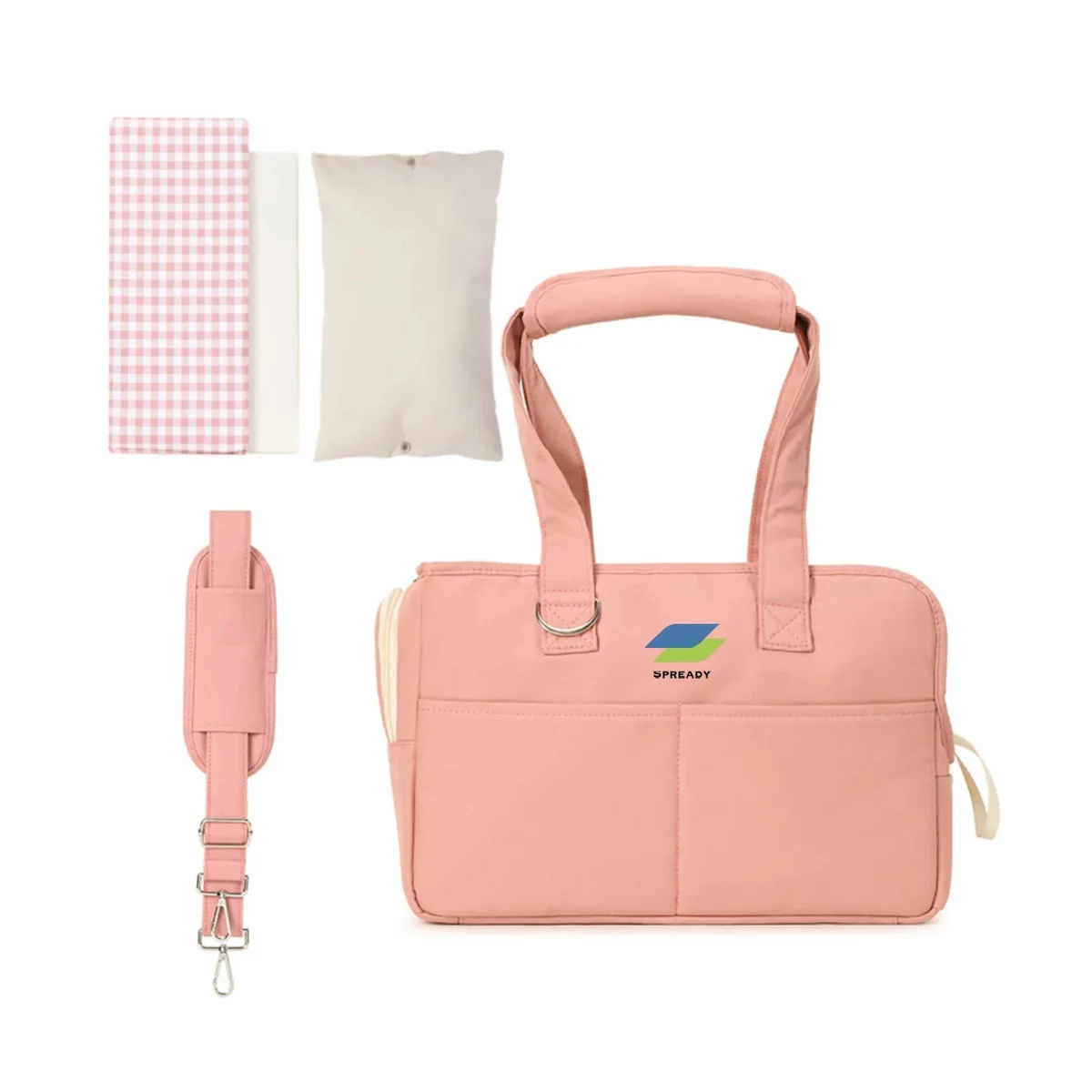 Pet Carrier With Detachable Shoulder Strap And Cushion 1