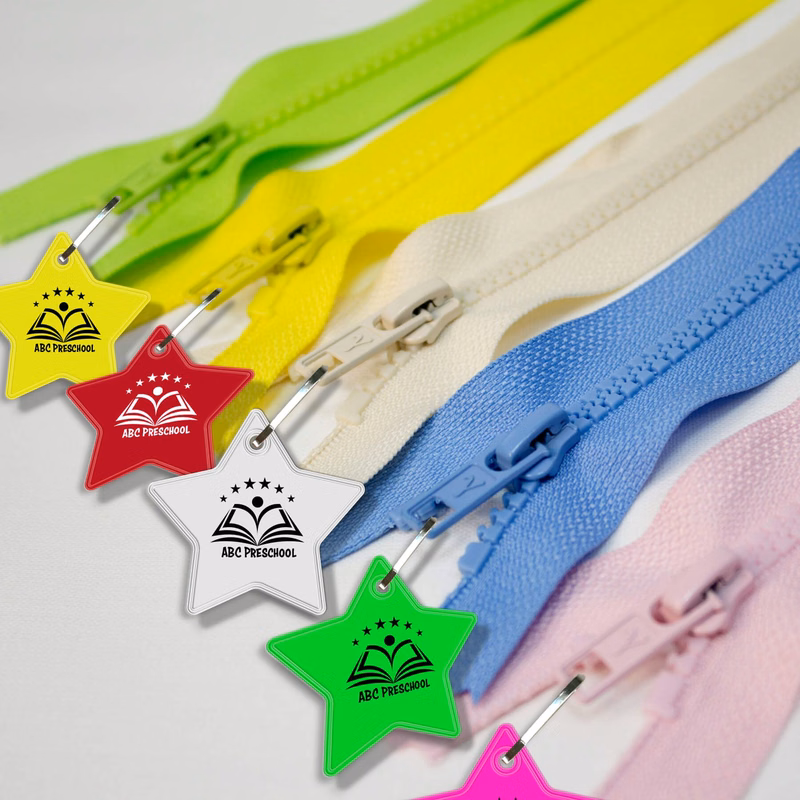 Star Reflective Zipper Pull