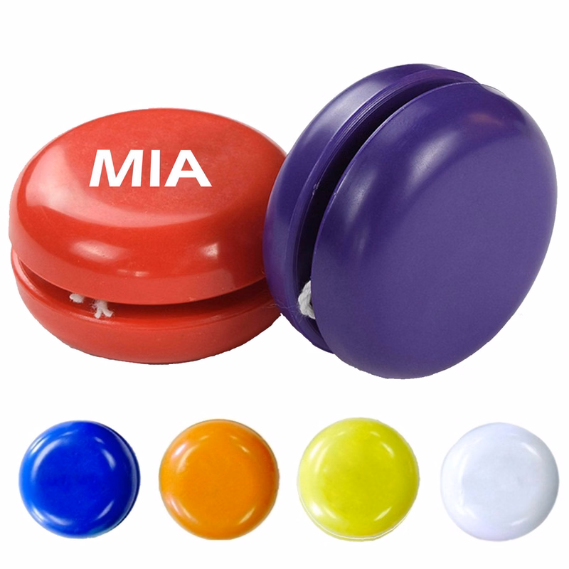 Plastic yo-yo can be customized logo