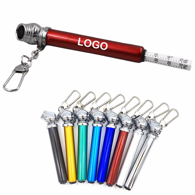 Mini Tire Pressure Gauge W/ Keychain