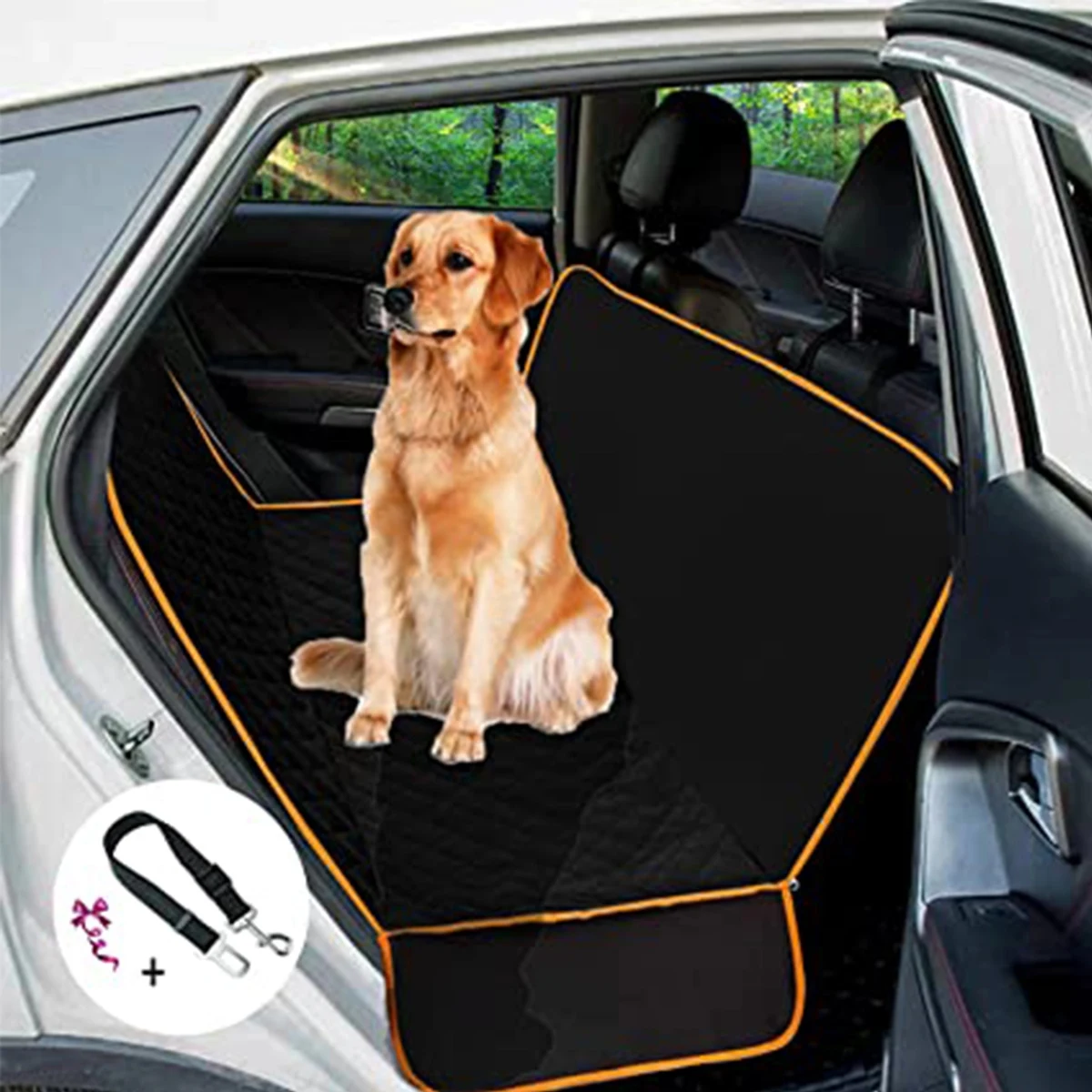 Dog Back Seat Cover Protector 1