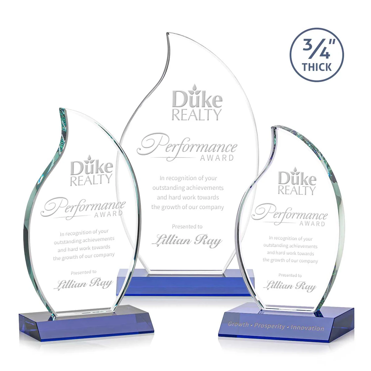 Croydon Flame Award - Blue 1