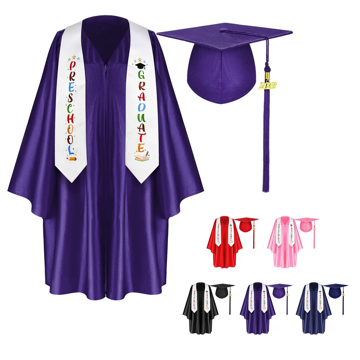 Kids' Graduation Set With Tassel 1