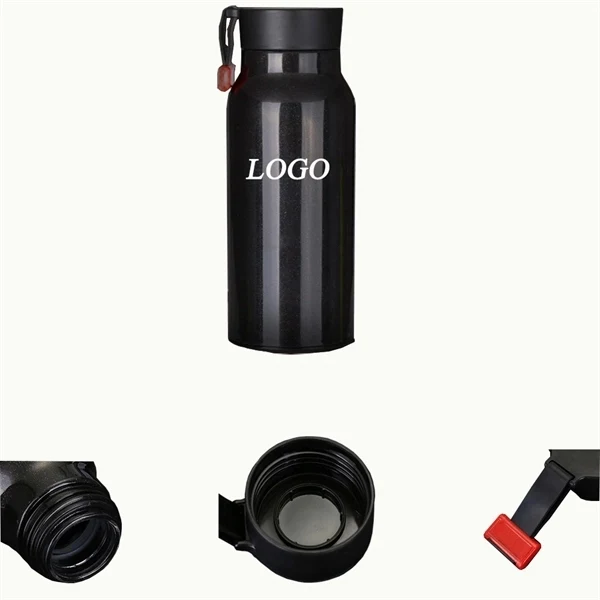 13oz Double Wall Glass Bottle 1