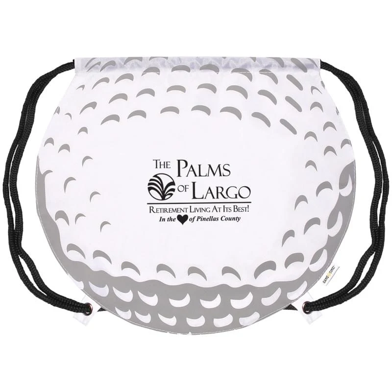 GameTime! Golf Ball Drawstring Backpack 1