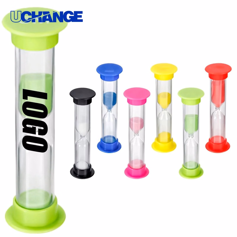 Plastic Sand Timer Colorful Hourglass for Games and Timing
