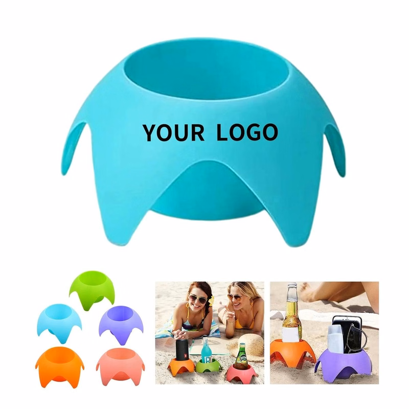Stackable Cup Holders for Beach Picnic and Camping