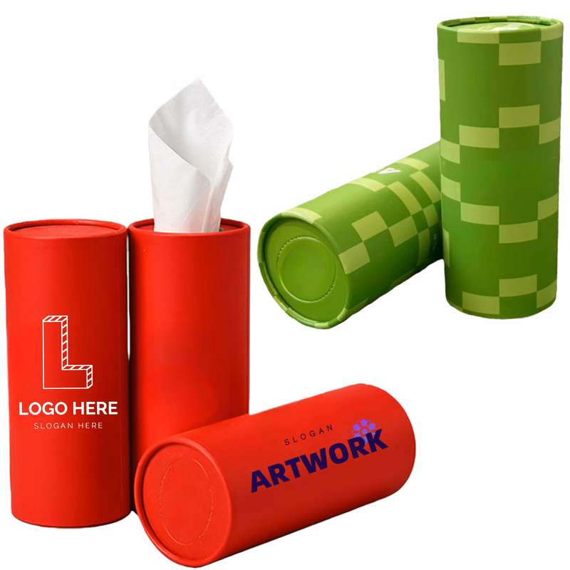 Practical Round Car Tissue Holder