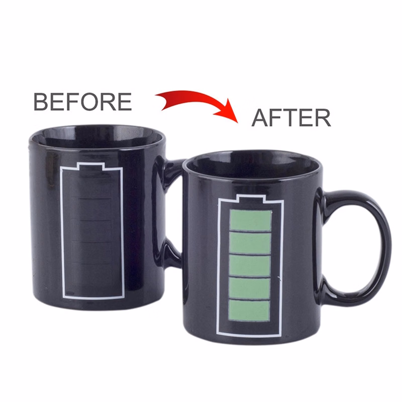 Custom Heat Sensitive Coffee Mug