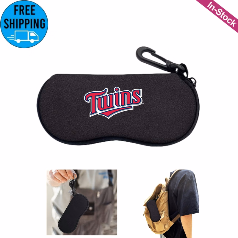 Neoprene Sunglasses Case with Carabiner