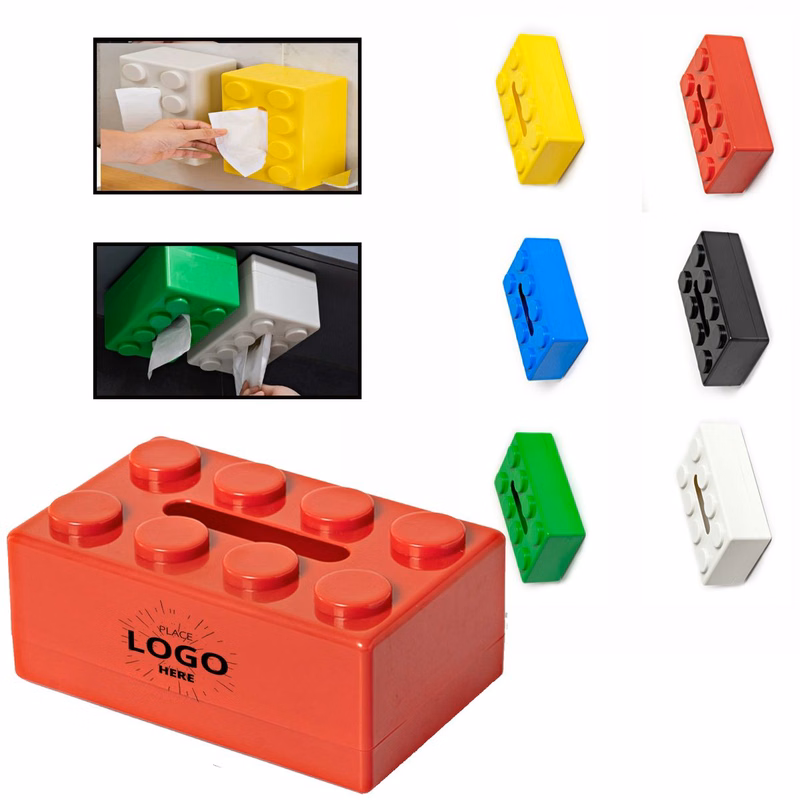 Novelty Building Block Style Bathroom Tissue Holder