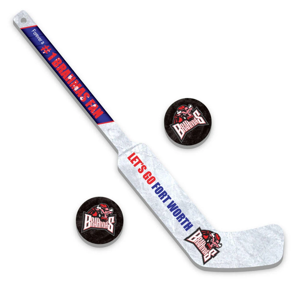 Mini Goalie Stick & 2 Pucks 1