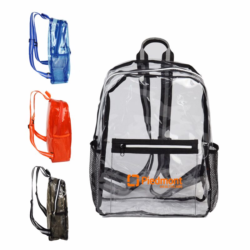 Union Printed - Eco Friendly Clear Backpack