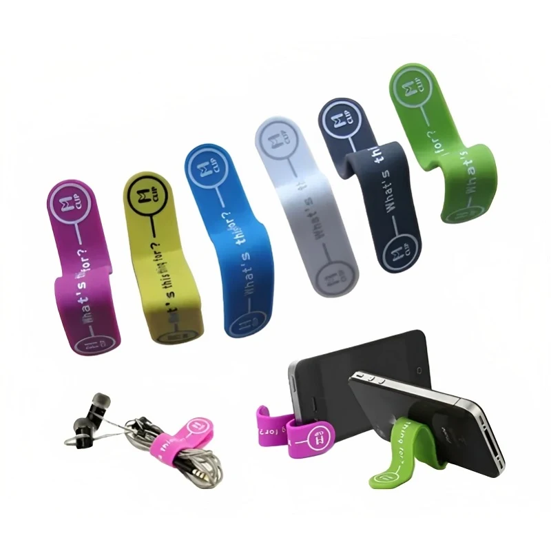 Silicone Magnetic Phone Holder Clip 1
