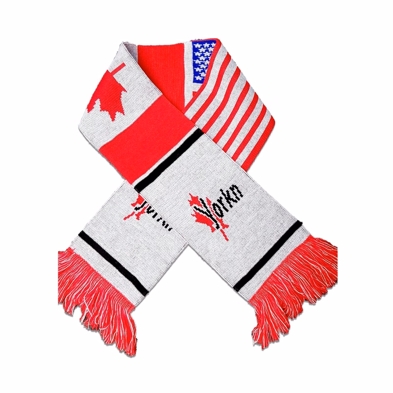 56"Lx6"W Acrylic Knit  Scarf