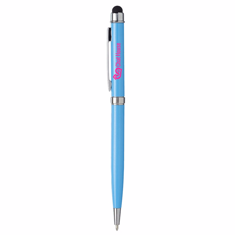 Slim Executive Metal Pen with Stylus