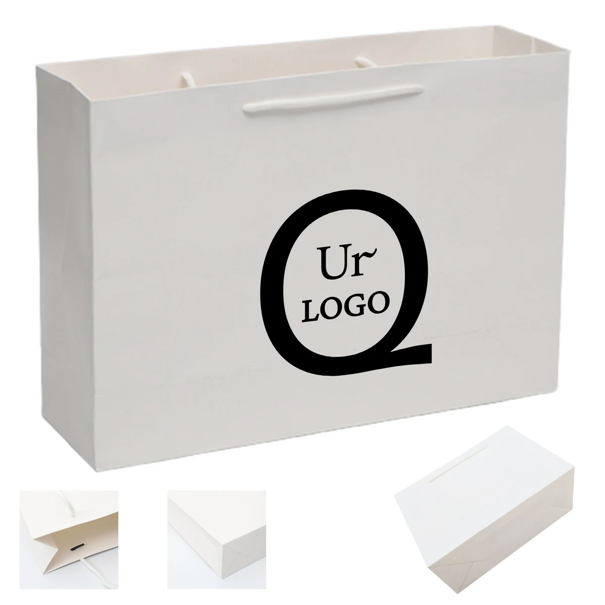 13.77 X 10.23 X 5.11 Inch Paper Tote Bag 1