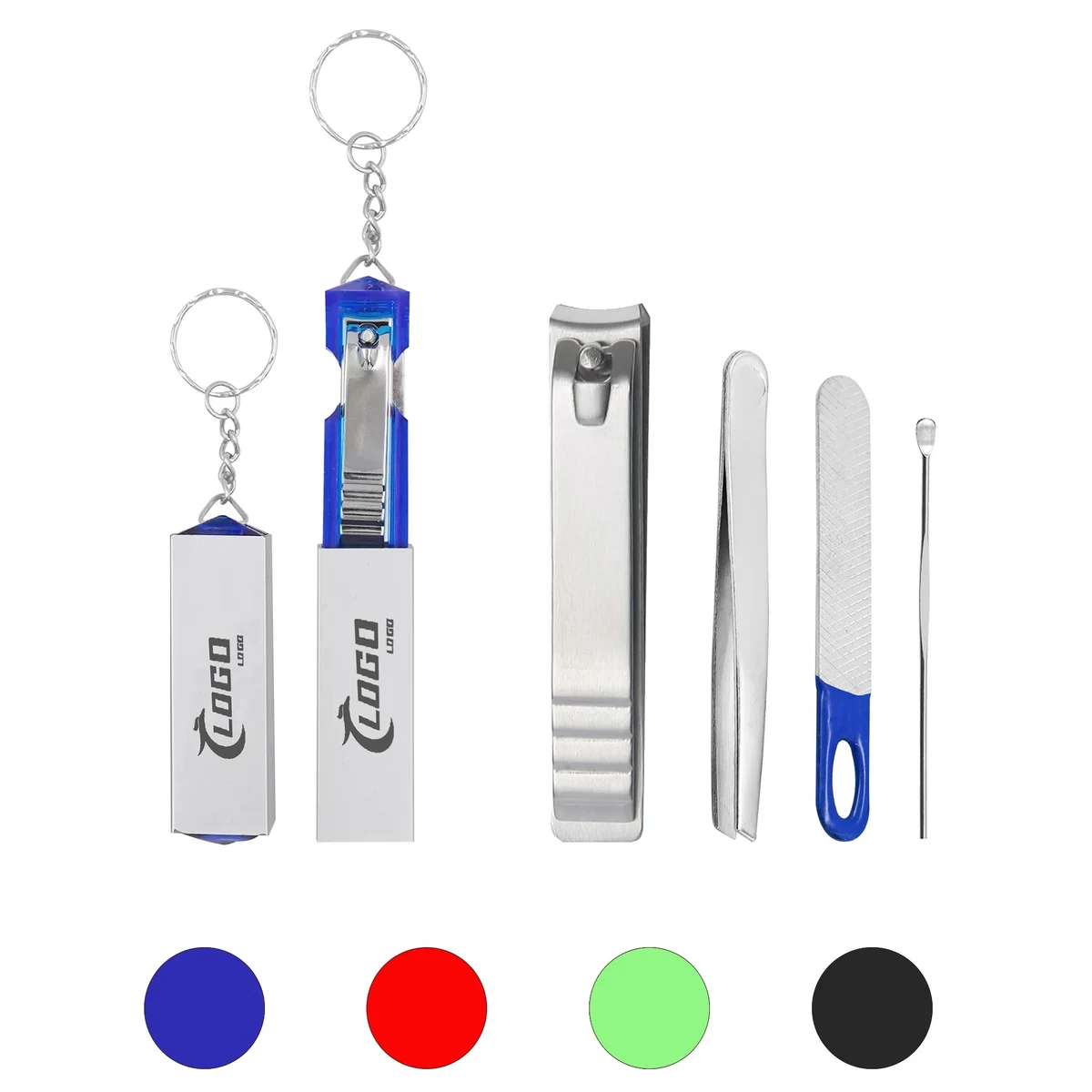 Portable Manicure Set Keychain MOQ 20pcs 1