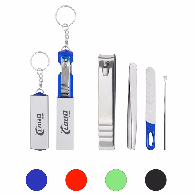 Portable Manicure Set Keychain MOQ 20pcs