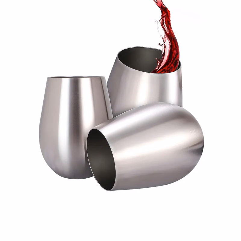 18oz. Stainless Steel Teardrop Cup