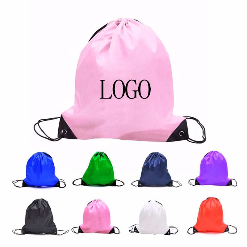 Polyester Daily Drawstring Backpack