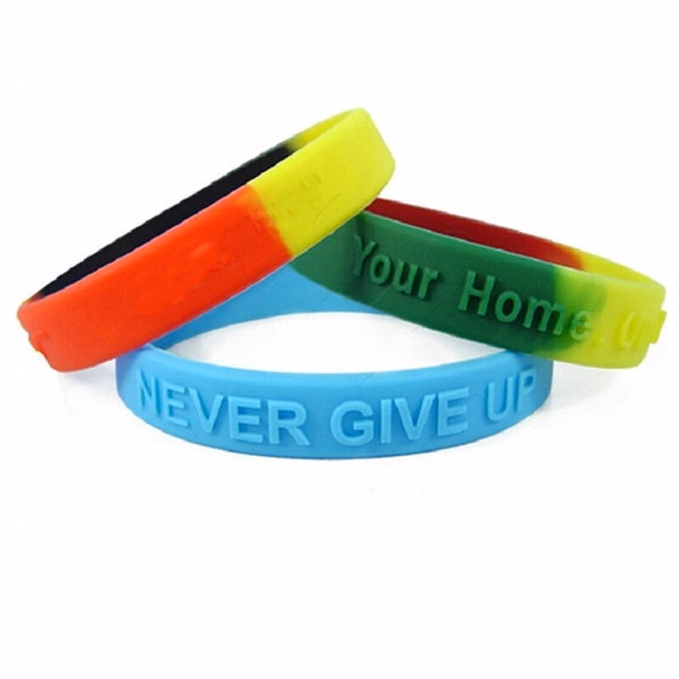 Embossed Silicone Bracelet