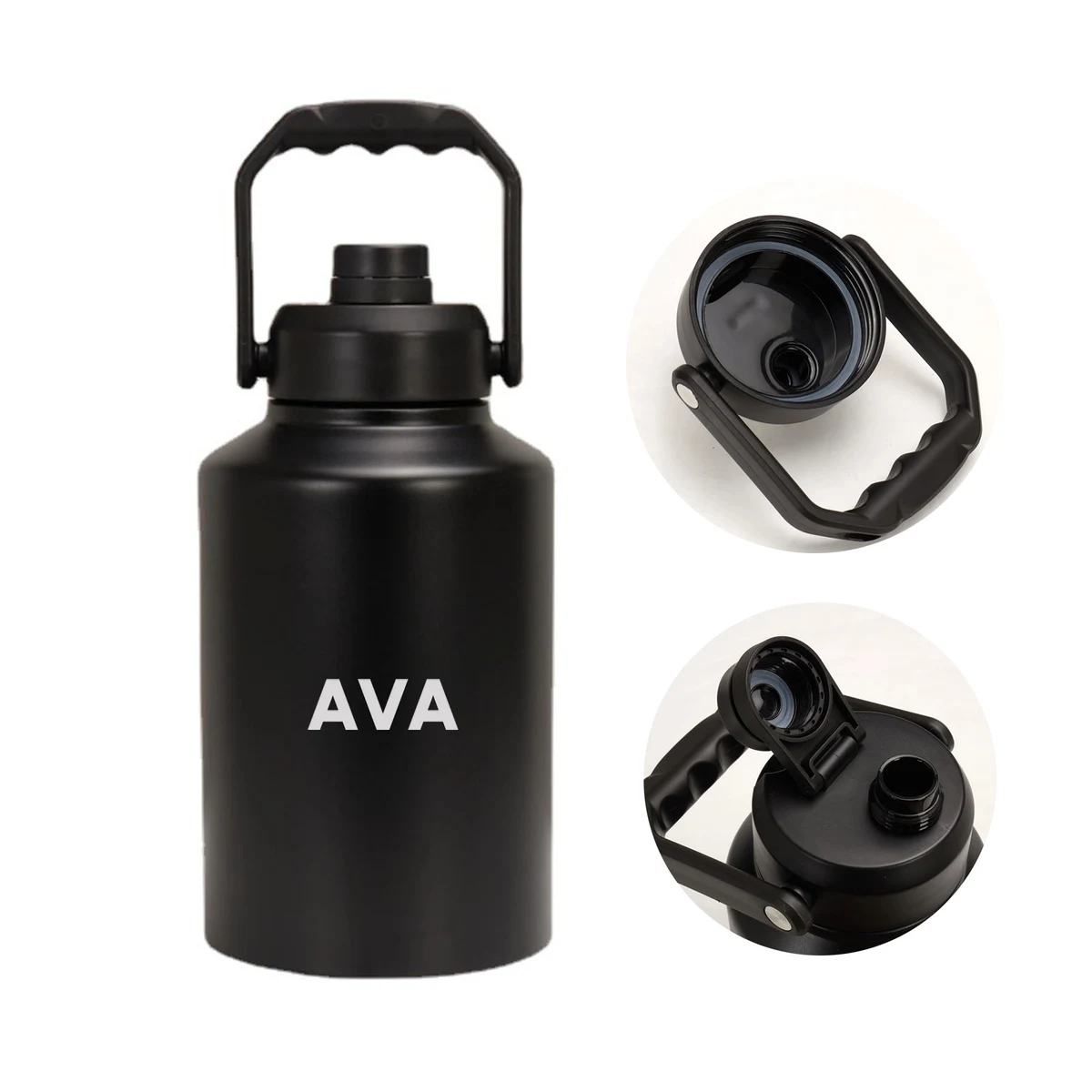 64oz Large Capacity Sports Insulated Bottle, custom water bottle with logo imprint 1