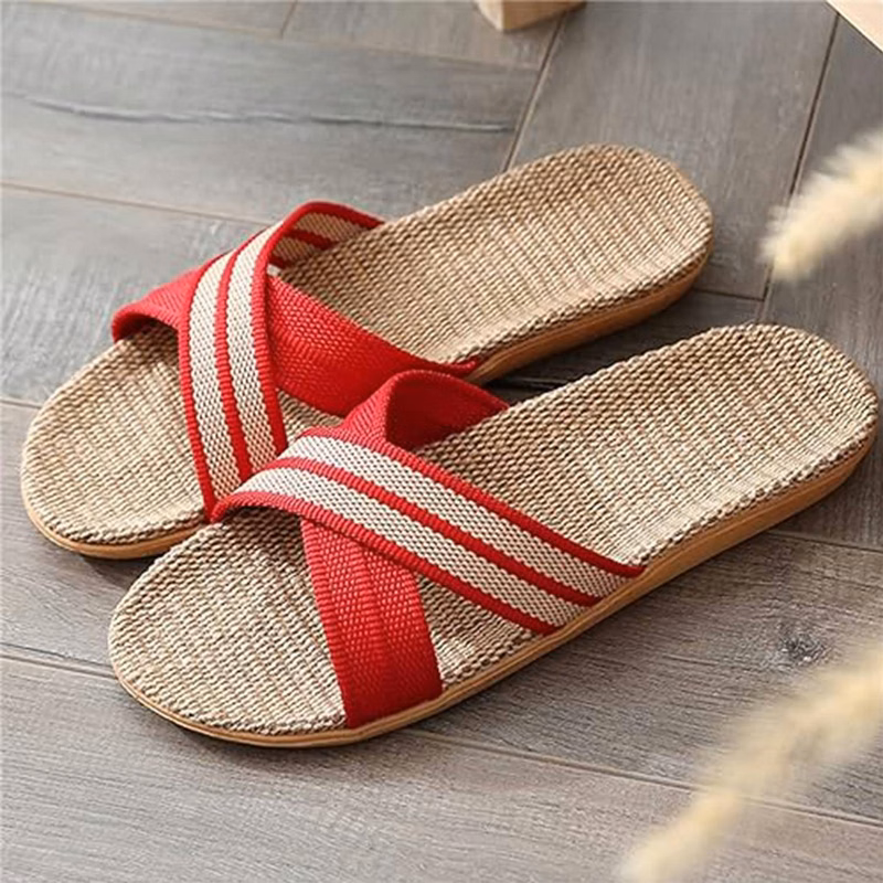 Easy and Comfortable Home Linen Slippers