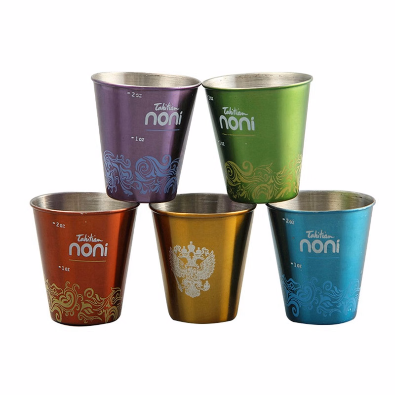 2 OZ. Stainless Steel Wine Cup Shot Glass
