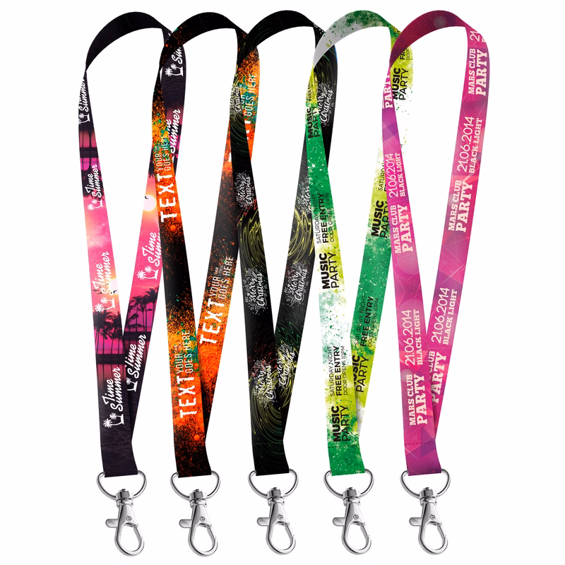 5/8" PolyesterLanyard (Full Color)