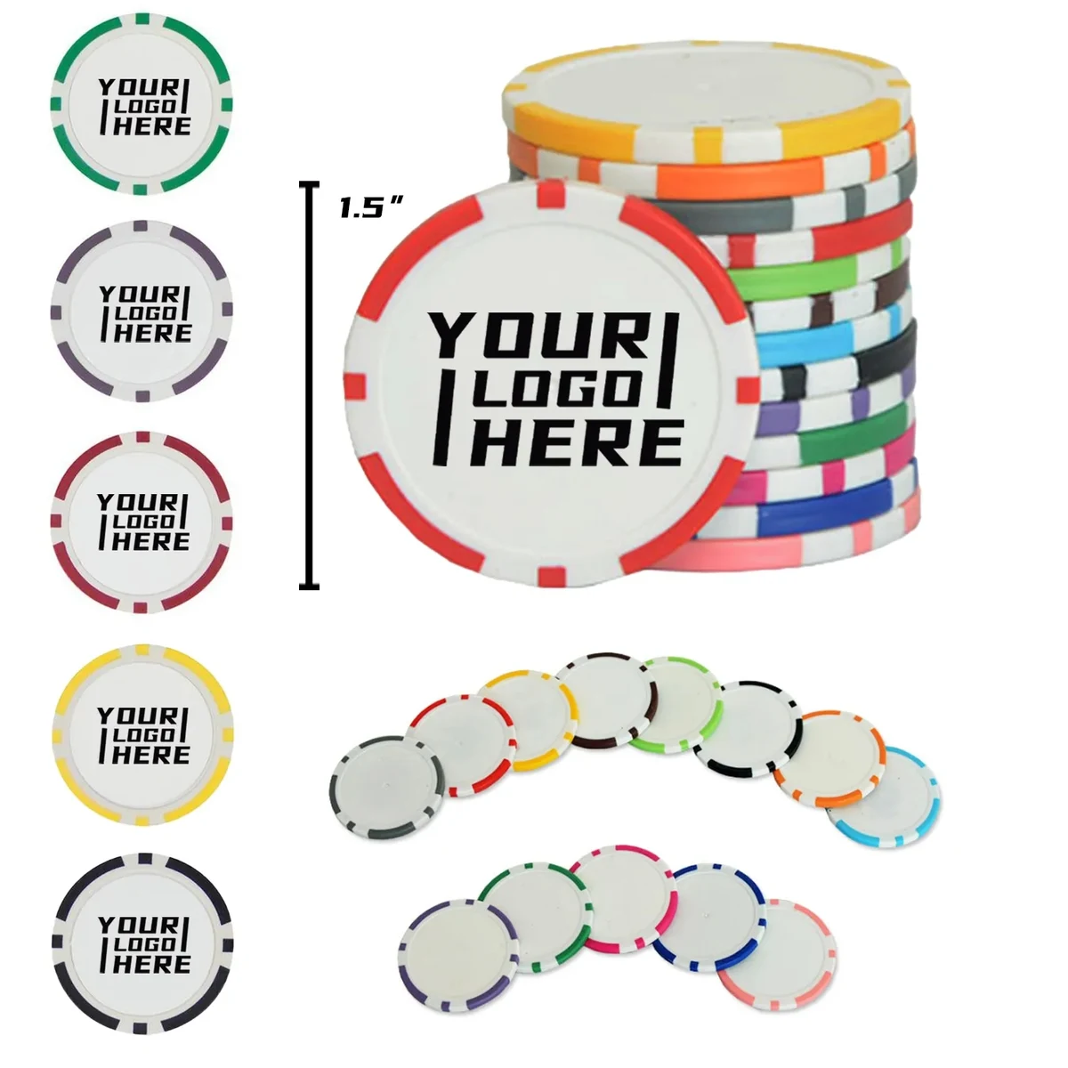 Custom Game Casino Poker Chip MOQ500pcs 1