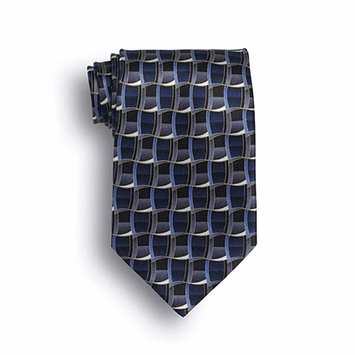 LaSalle Navy Blue Career Collection Silk Tie