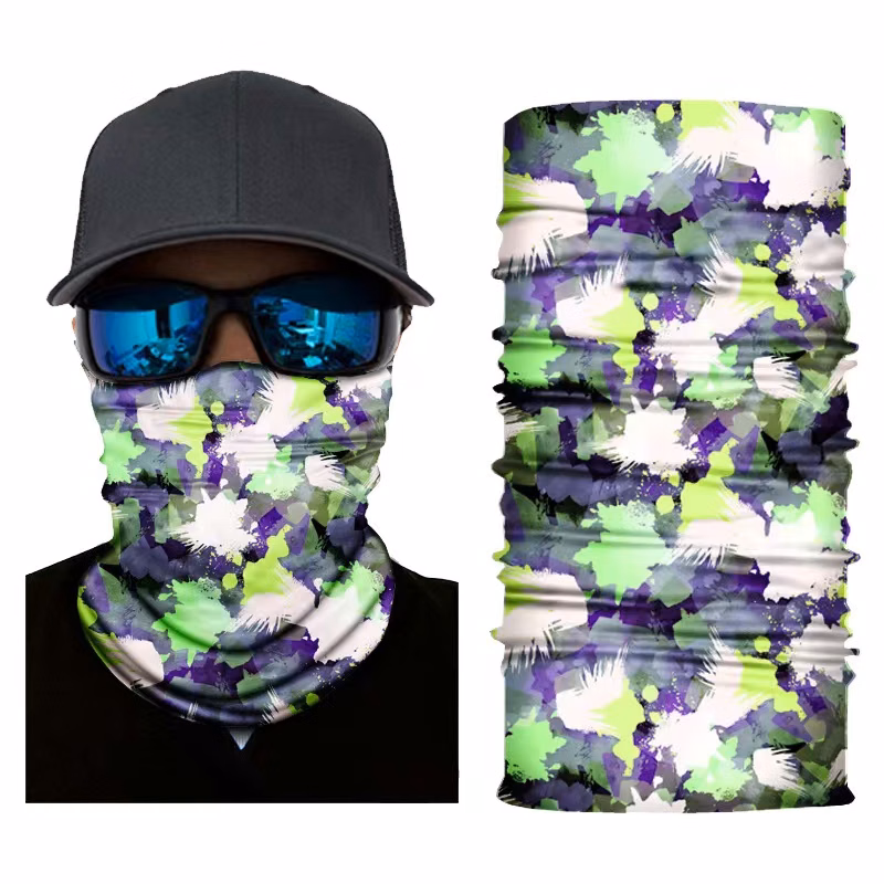Scarf Ear Loops Ice Silk Bandana