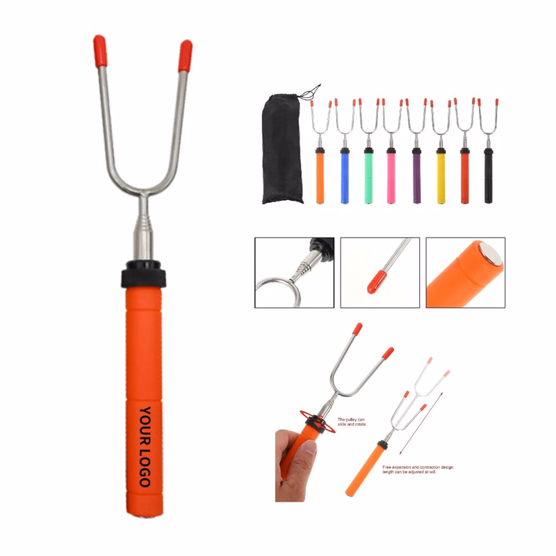 Extendable Stainless Steel BBQ Forks