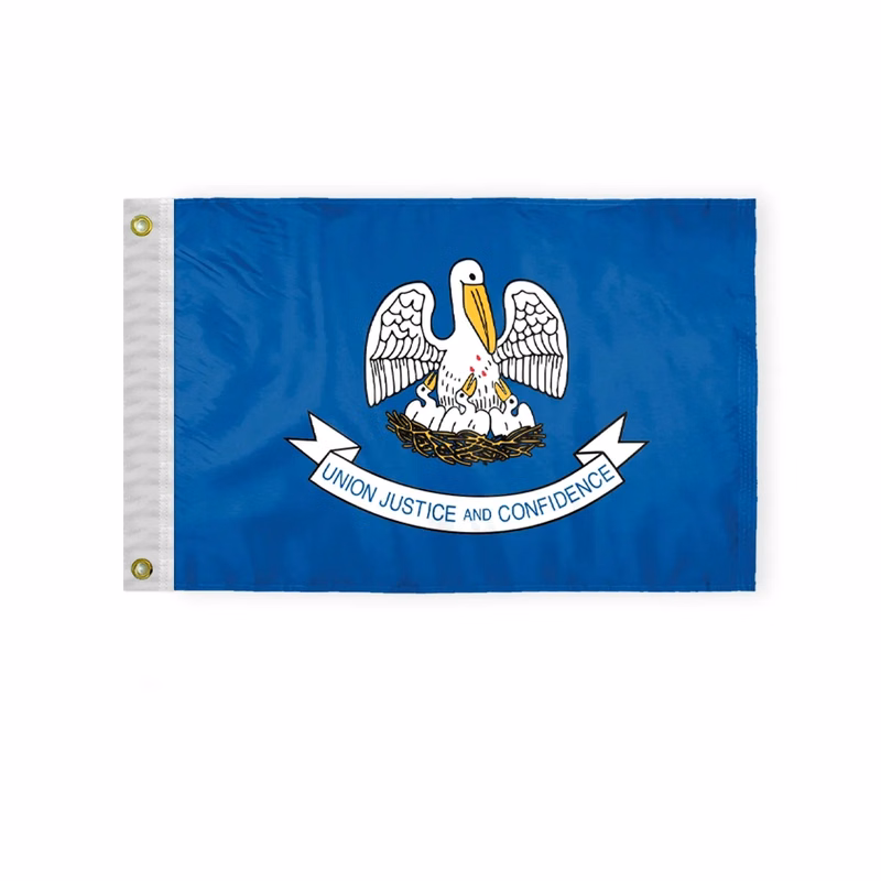 12"x18" to 8'x12' Louisiana Nylon Flags