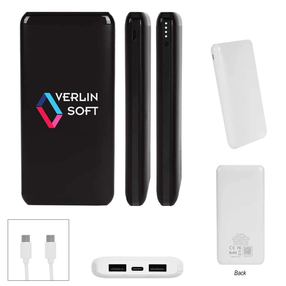 10,000 Mah Multi-Port Power Bank 1