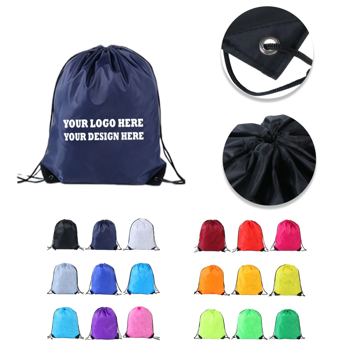Sport Waterproof Drawstring Bag 1