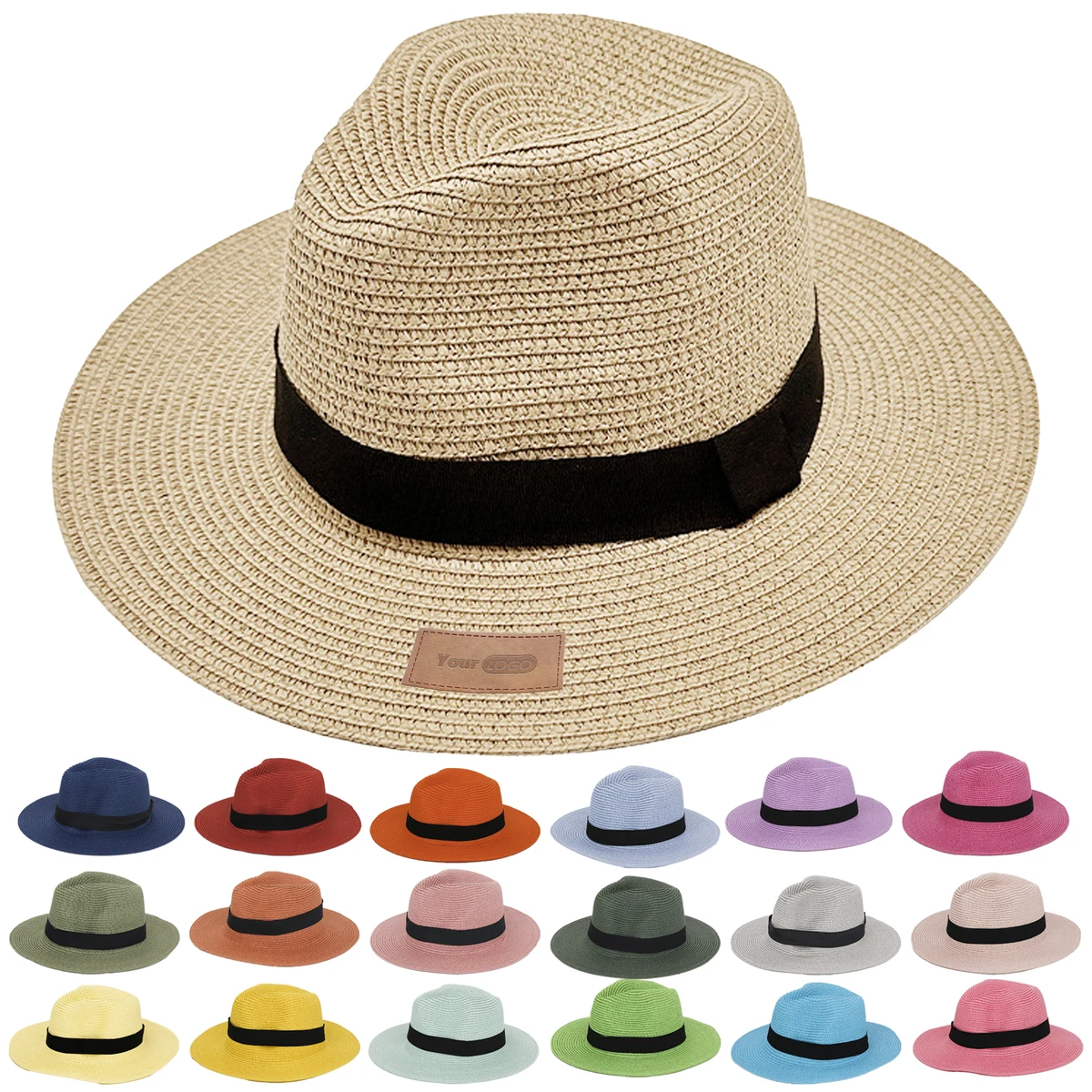 Straw Foldable Breathable Straw Hat 1