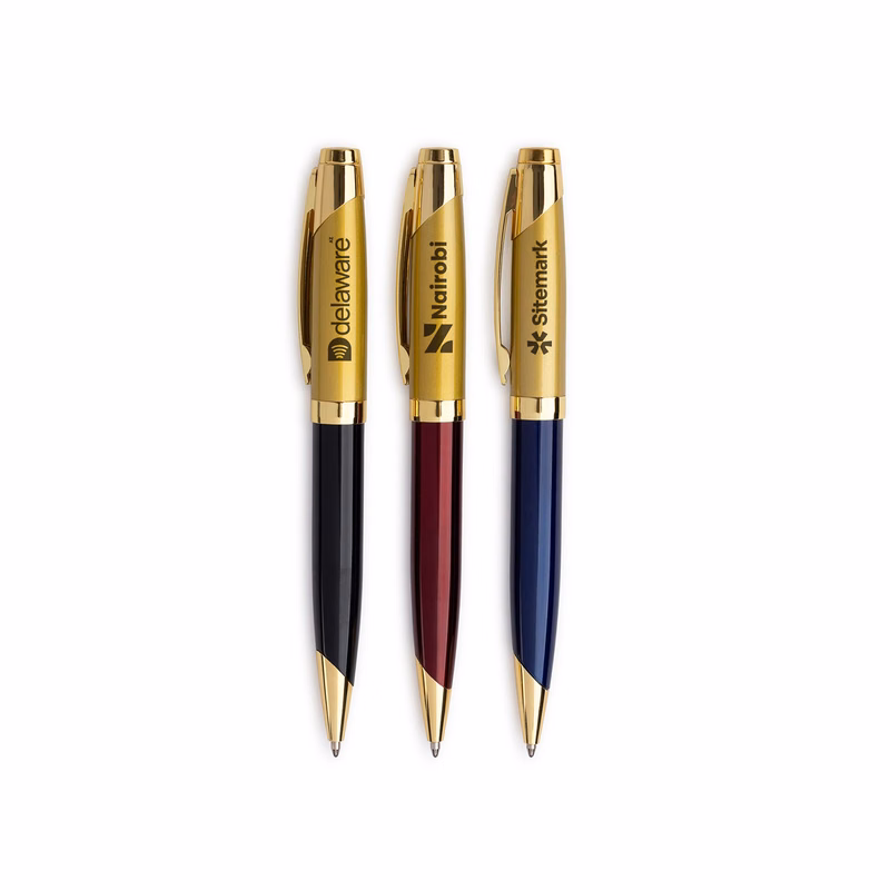 Veronica Heavyweight Twist Metal Pen