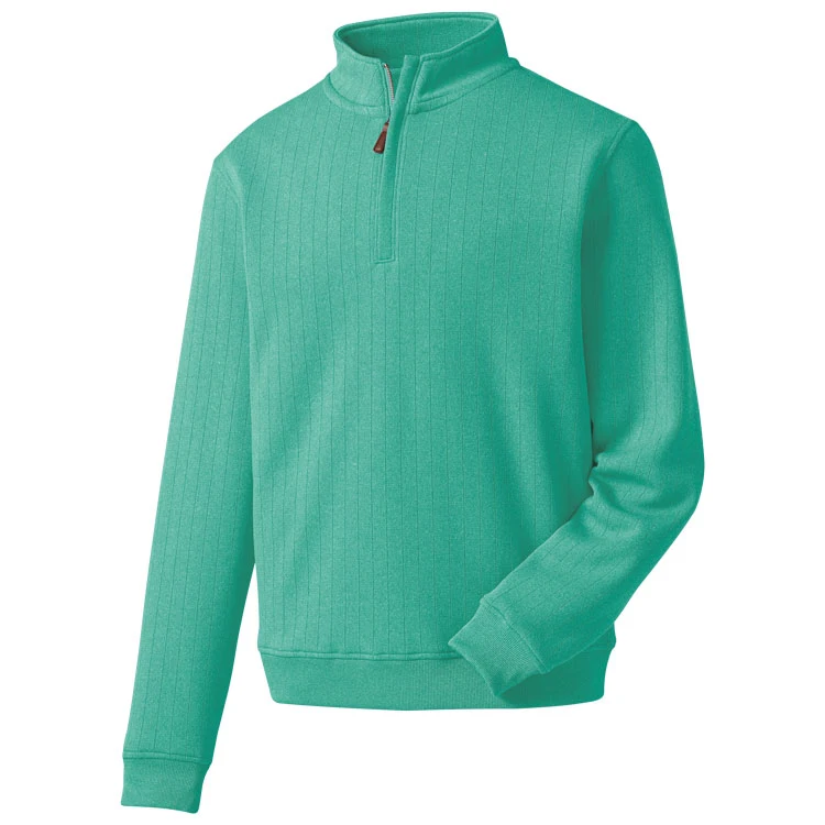 FootJoy Drop Needle Half-Zip Pullover with Gathered Waist 1